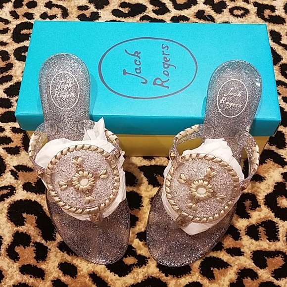 Jack Rogers Shoes - NIB Jack Rogers Sparkle Georgica Jelly